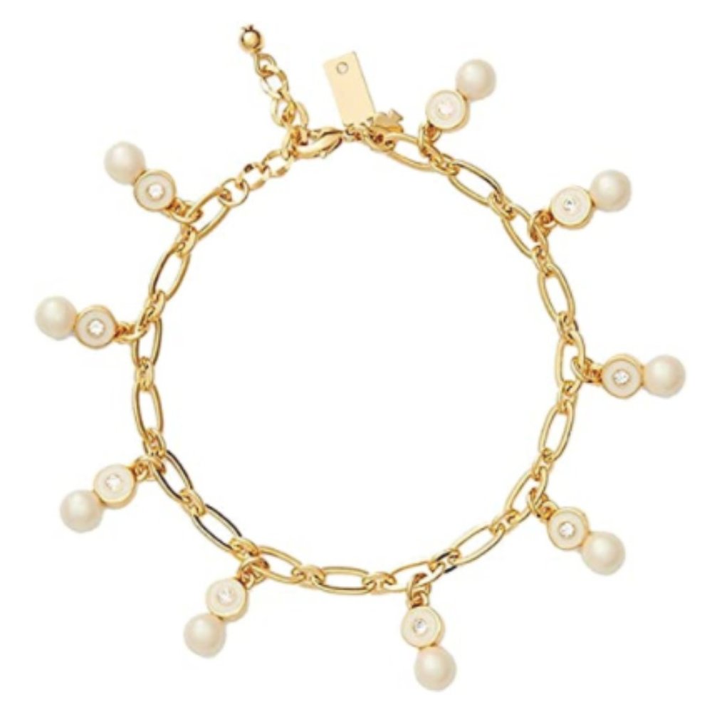 kate spade | Pearly Delight Charm Bracelet